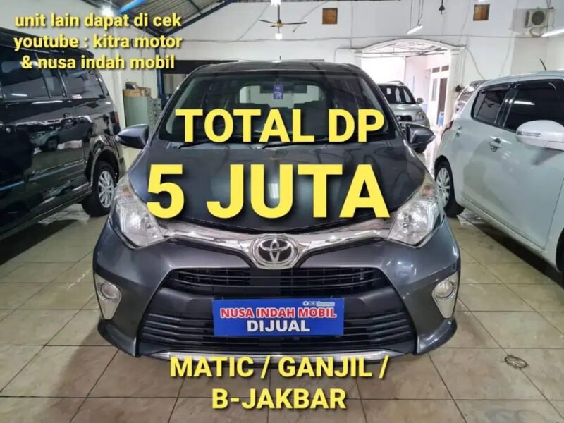 Jual Mobil toyota calya G matic 2017