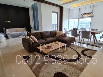 Disewakan Apartemen Senopati Suite Fully Furnished Bagus – Type 2BR Size 167 sqm Best View Ready to Move Call Putri